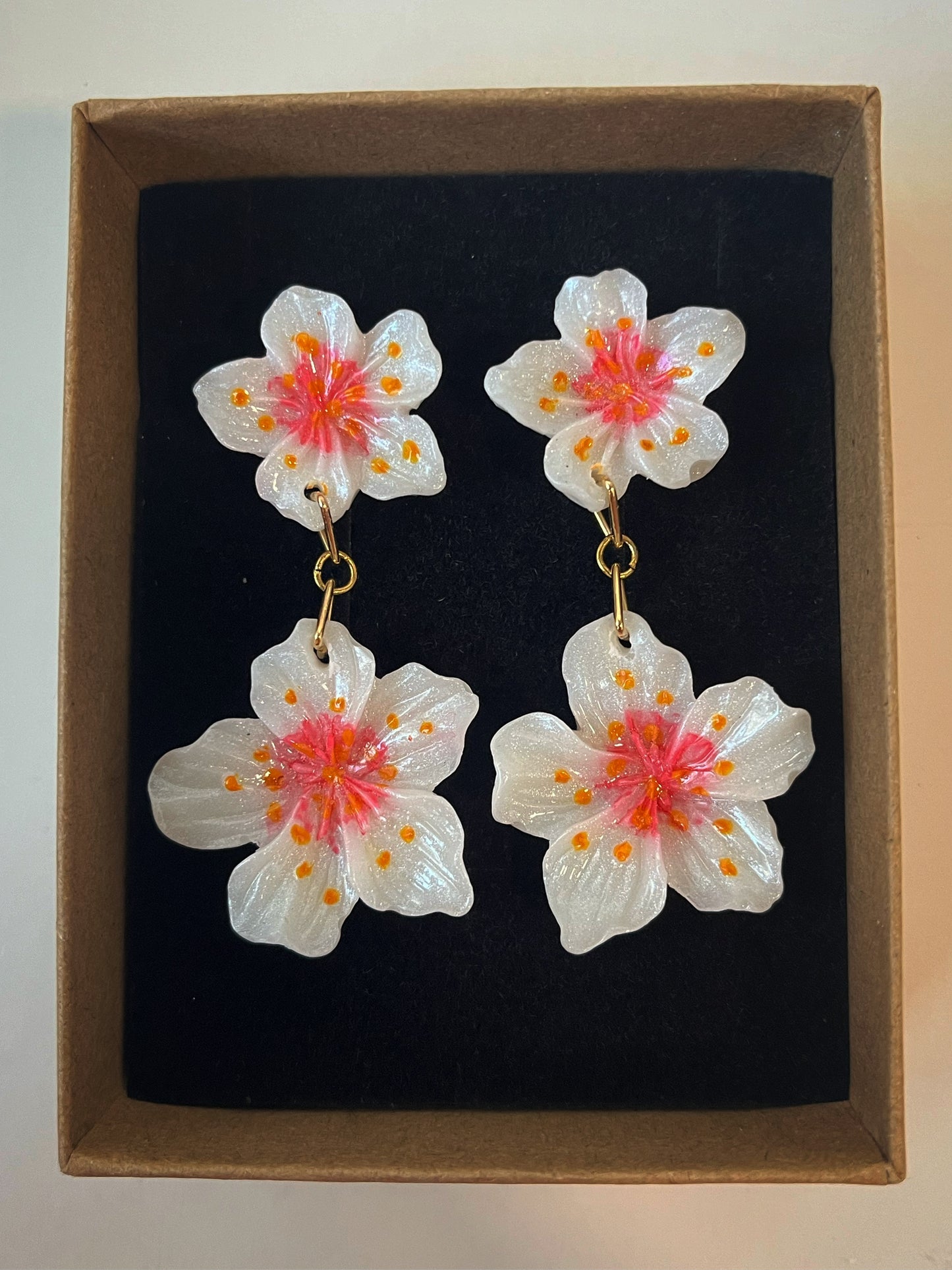 Pendientes SAKURA DOBLES