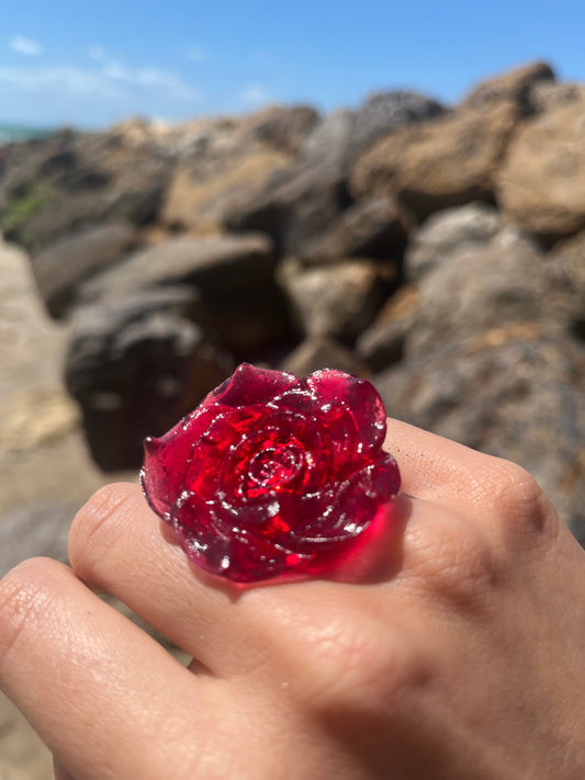 Anillo Rosa Grande