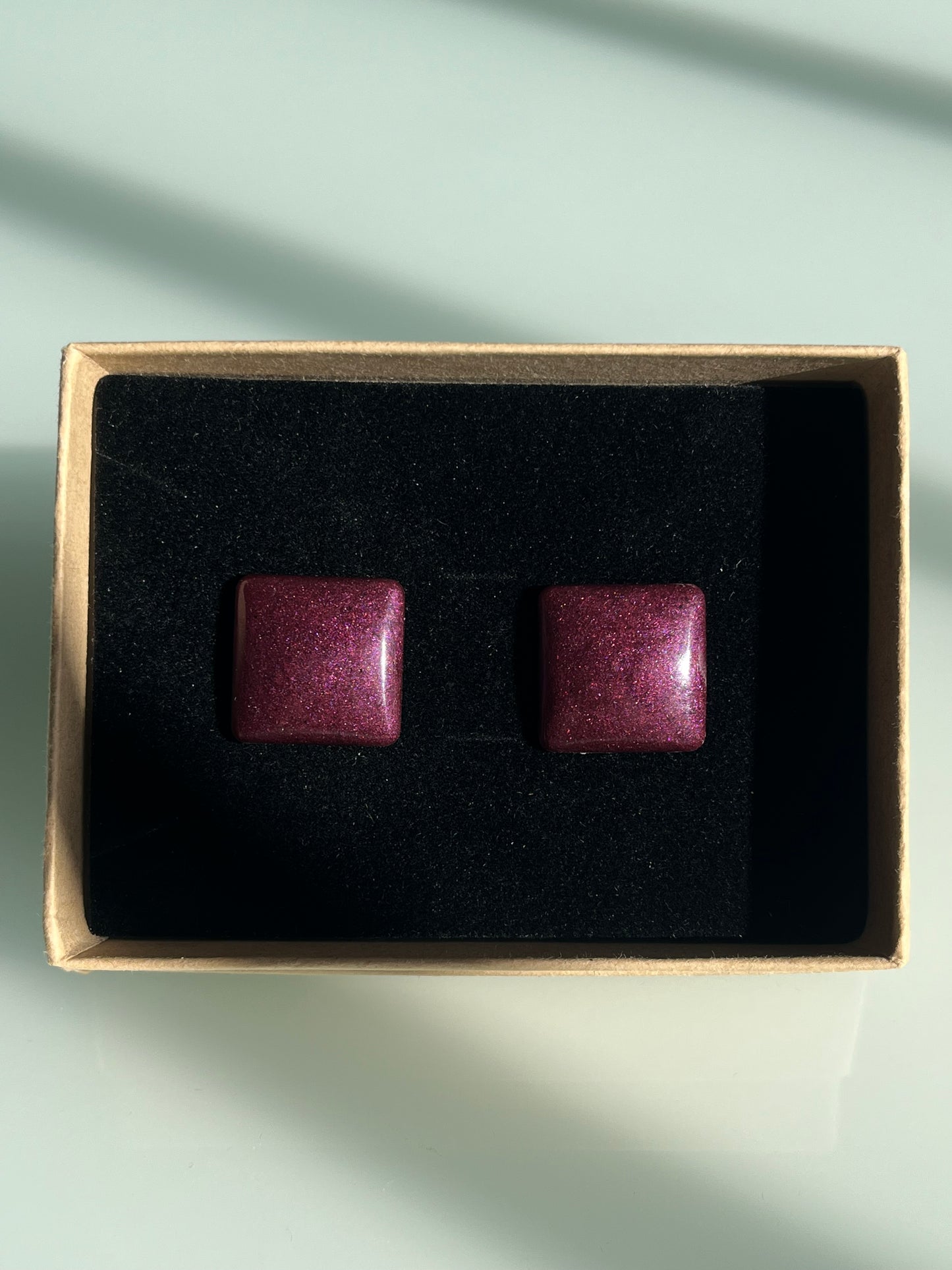 Pendientes CUADRADOS pequeños