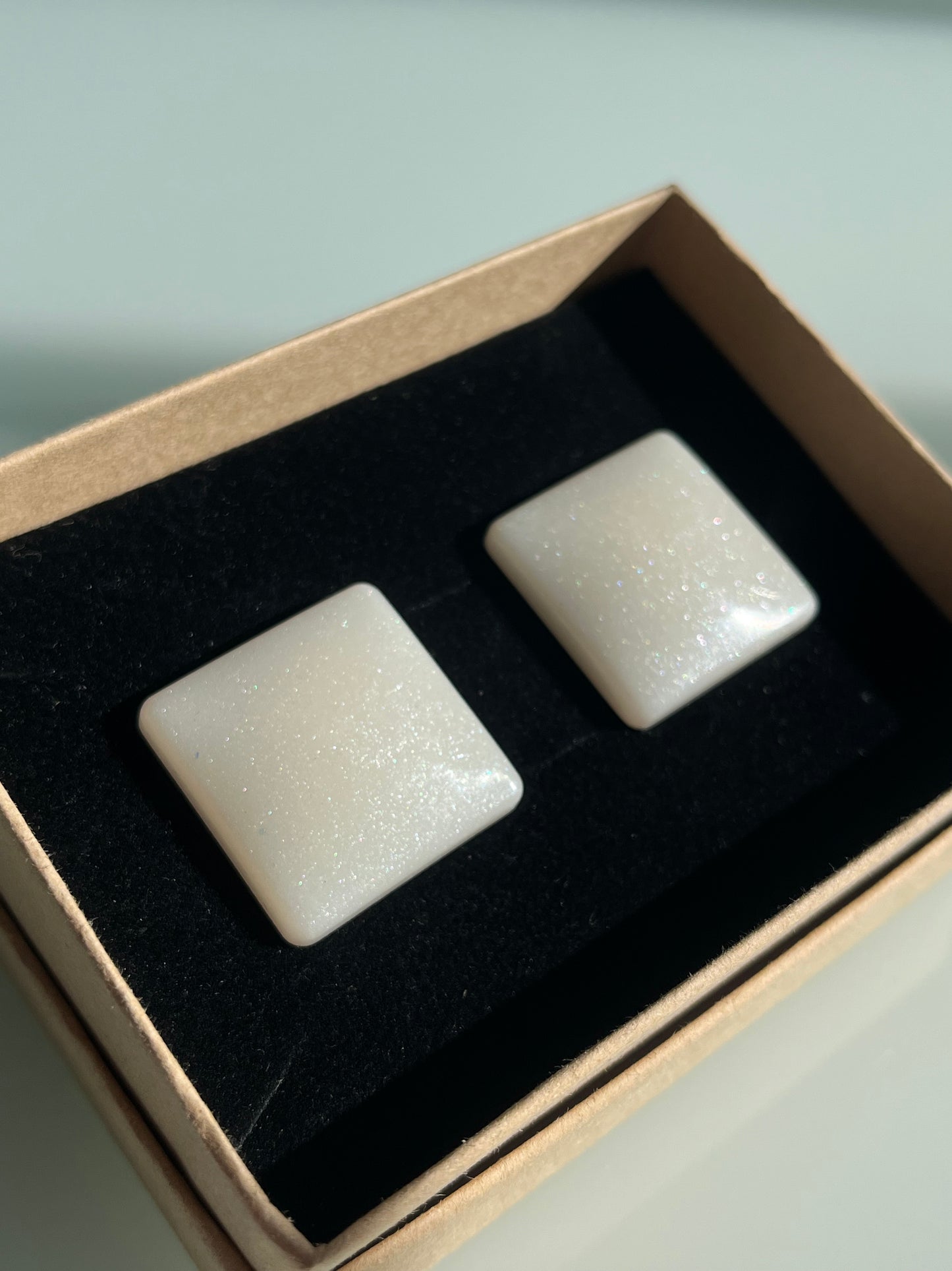 Pendientes CUADRADOS grandes