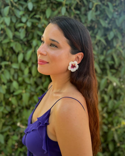 Pendientes Hibisco