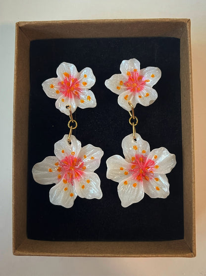 Pendientes SAKURA DOBLES