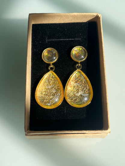 Pendientes Fuego grandes