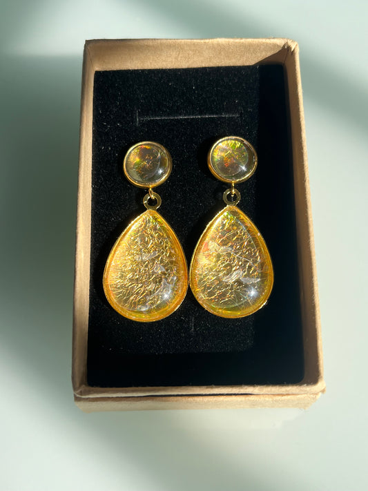 Pendientes Fuego grandes