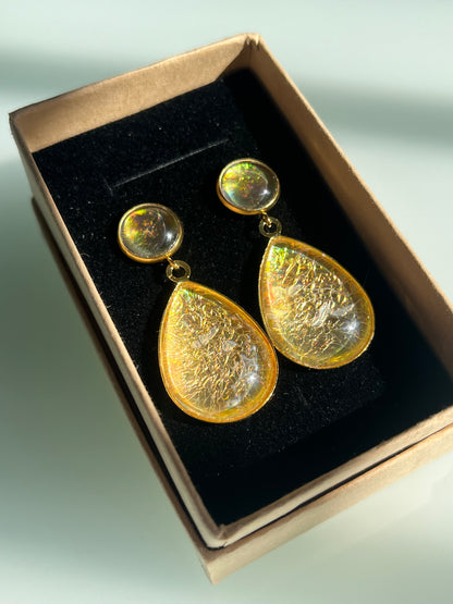 Pendientes Fuego grandes