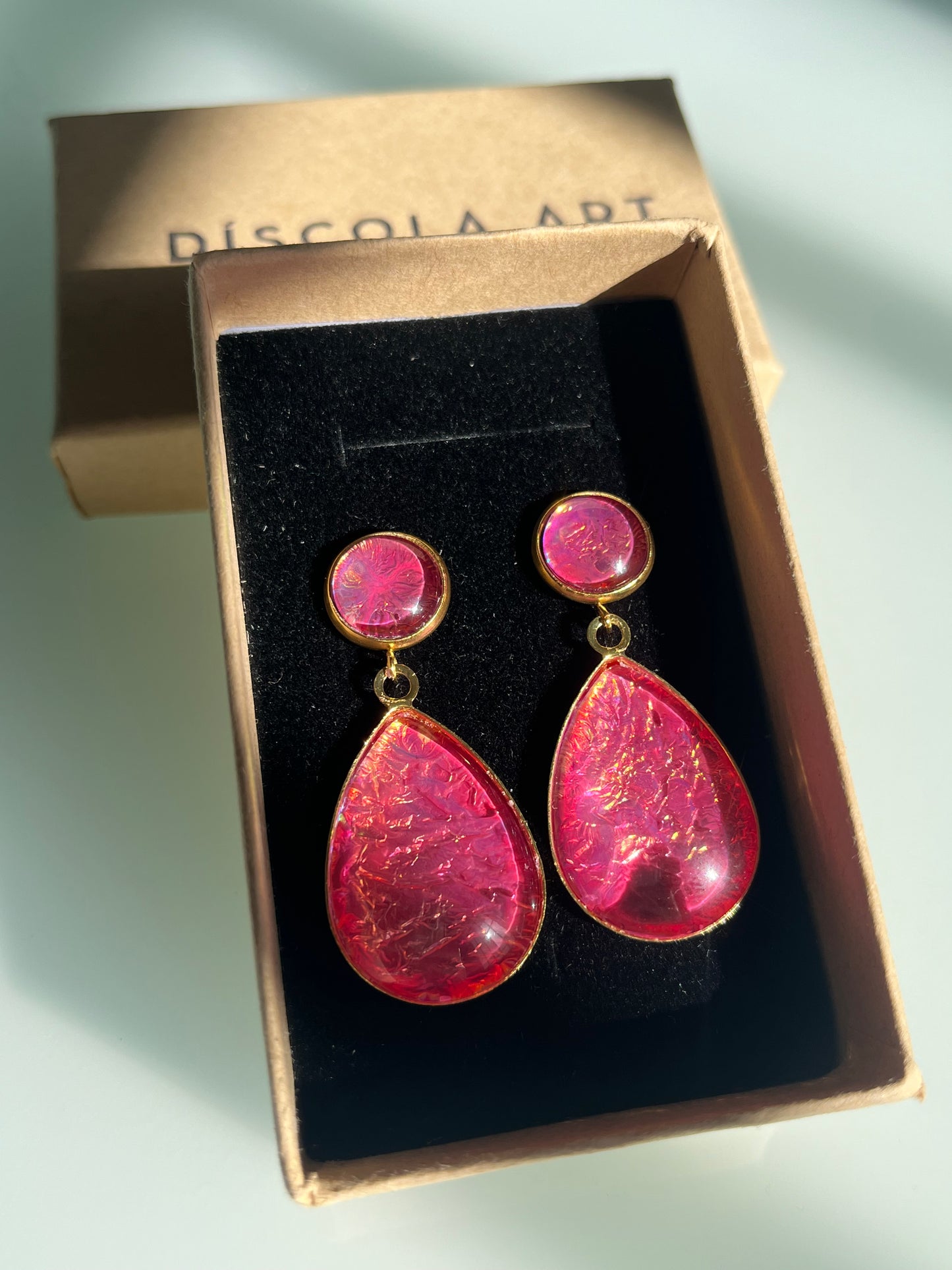 Pendientes Fuego grandes