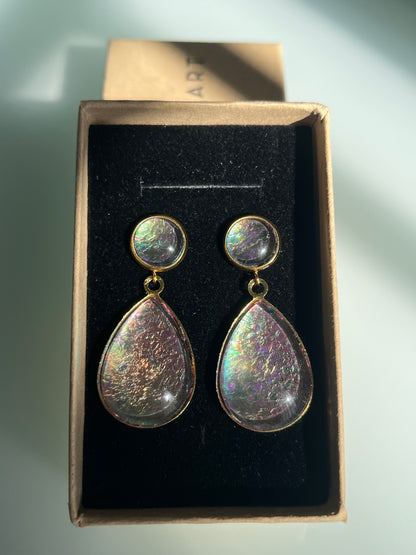 Pendientes Fuego grandes