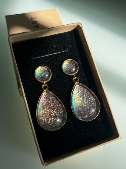 Pendientes Fuego grandes