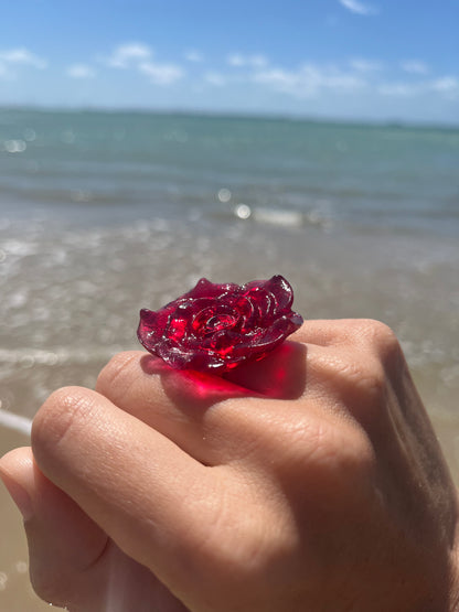 Anillo Rosa Grande