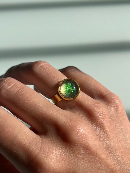 Anillo FUEGO dorado