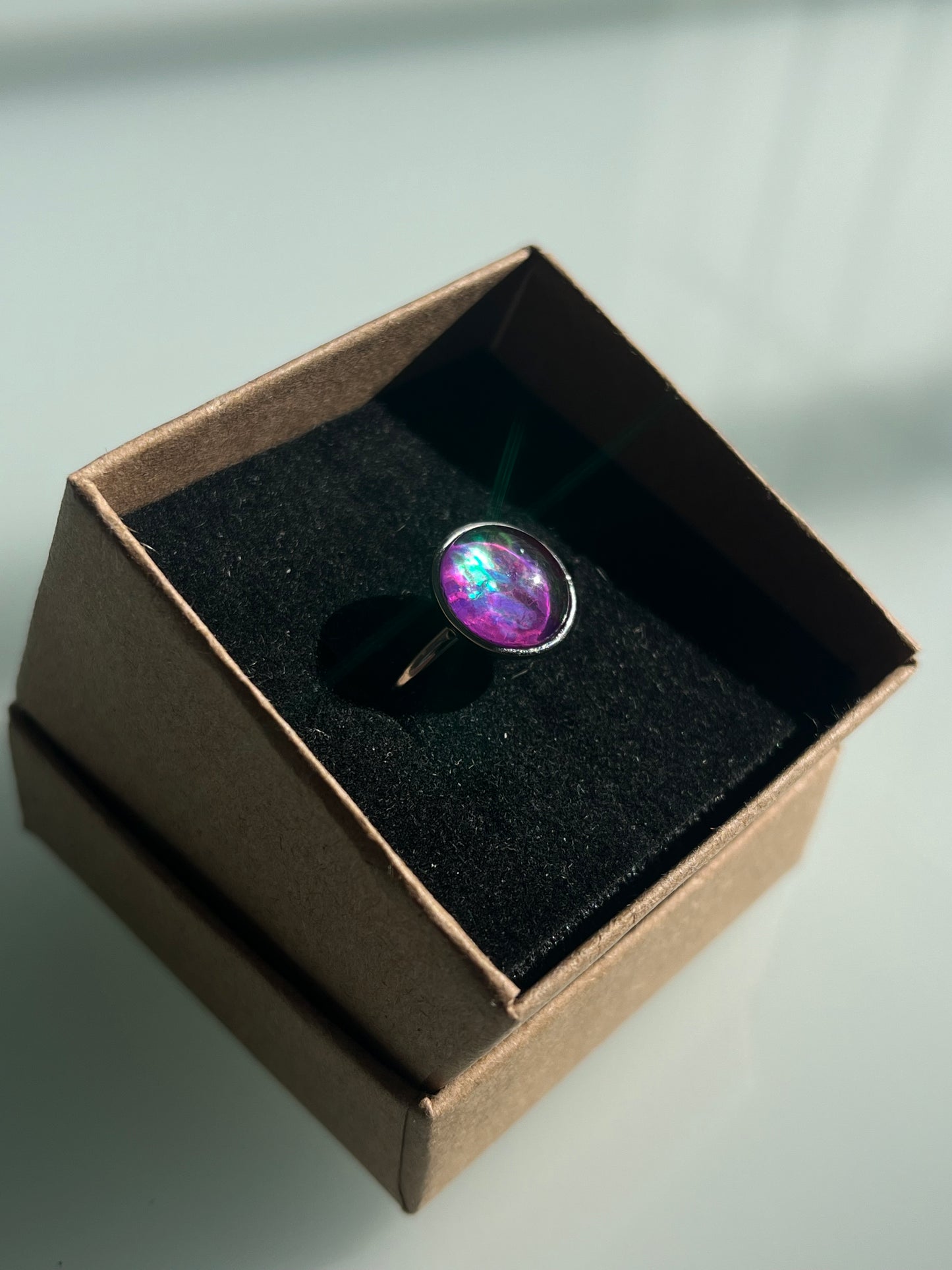 Anillo LLAMA plateado