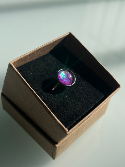 Anillo LLAMA plateado