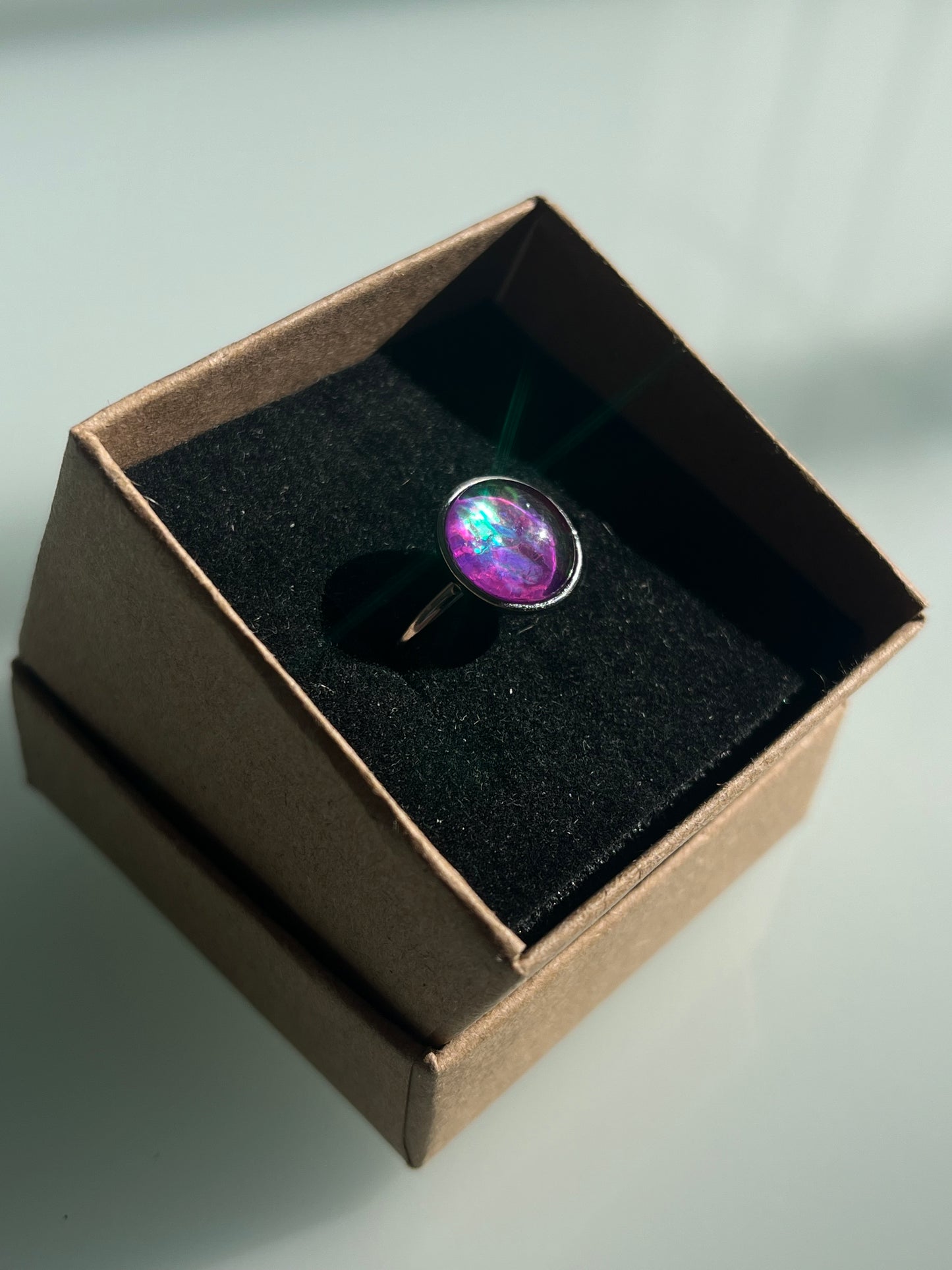 Anillo LLAMA plateado