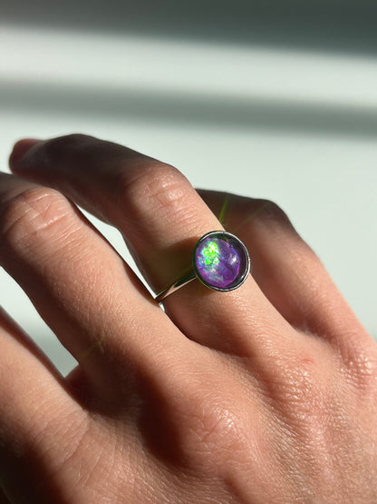 Anillo LLAMA plateado