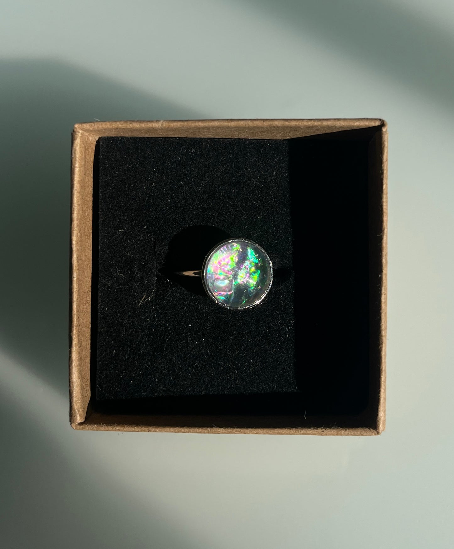 Anillo LLAMA plateado