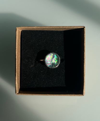 Anillo LLAMA plateado