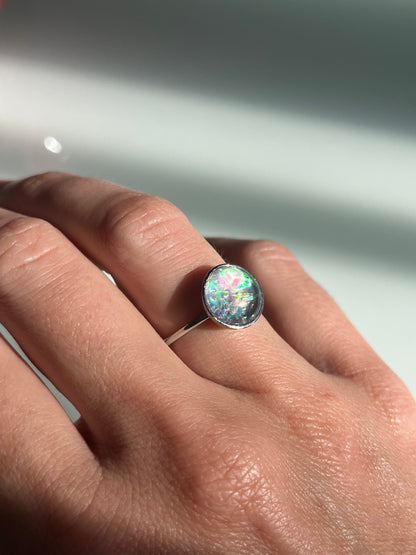 Anillo LLAMA plateado