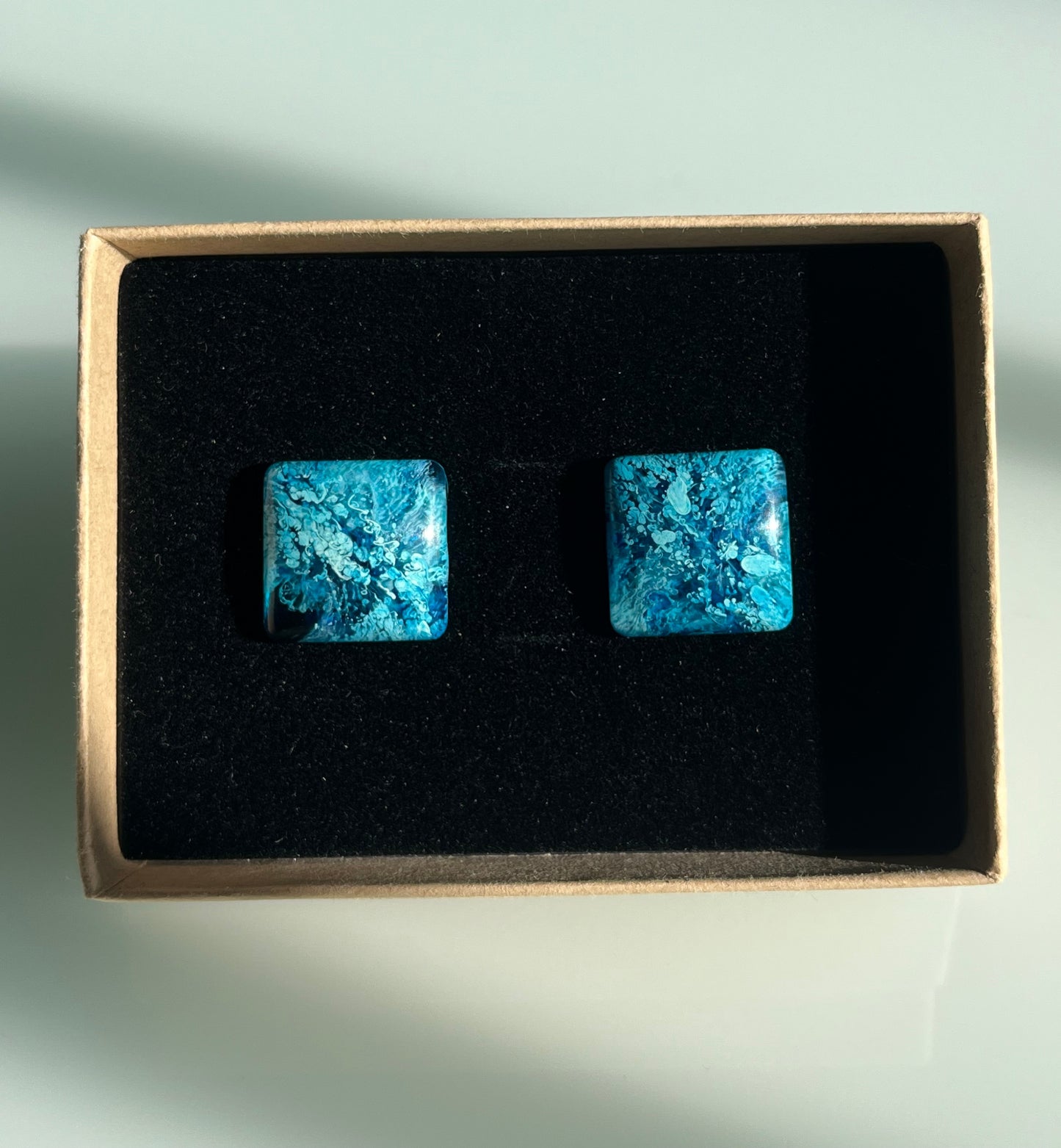 Pendientes CUADRADOS pequeños