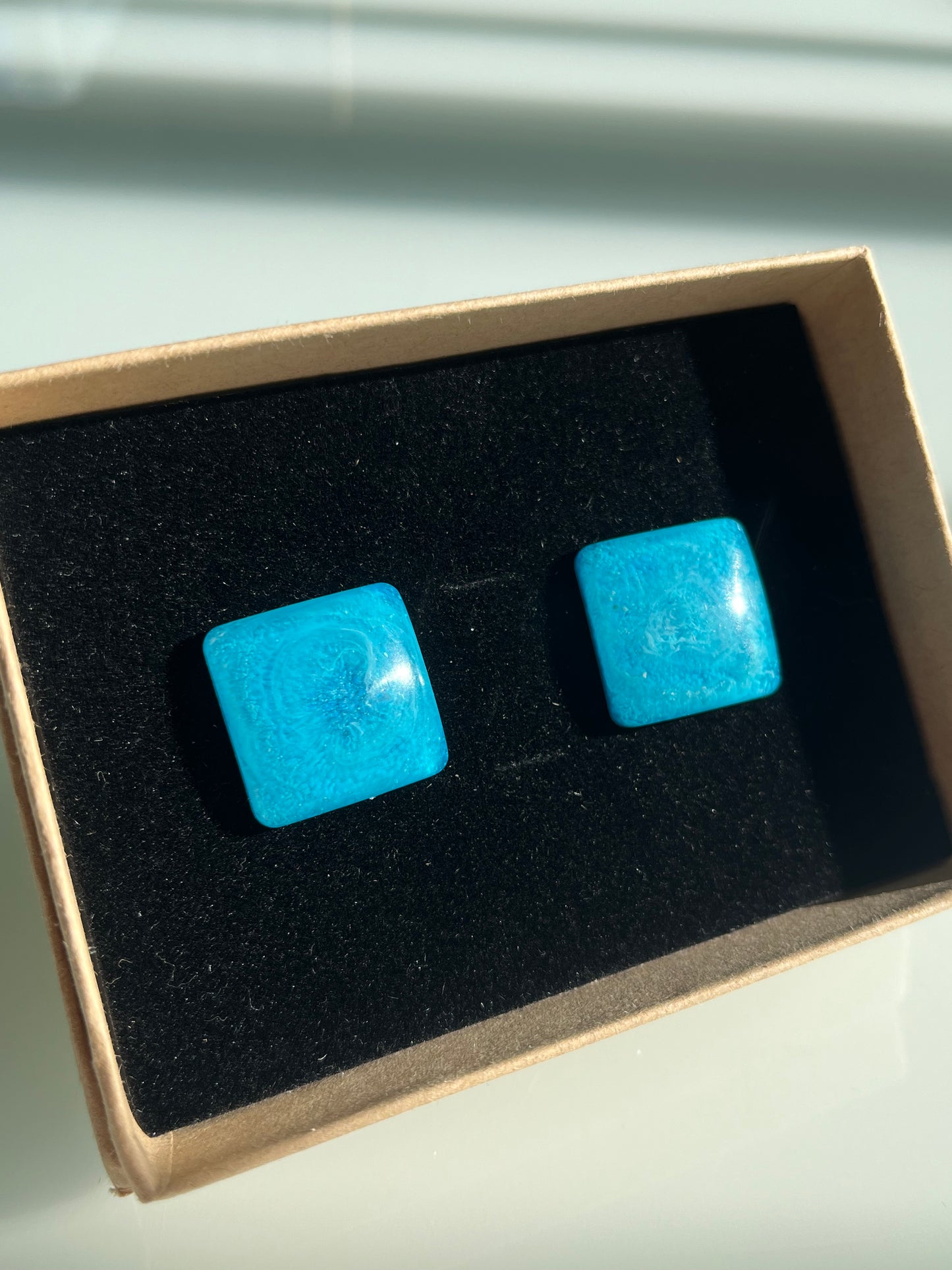 Pendientes CUADRADOS pequeños