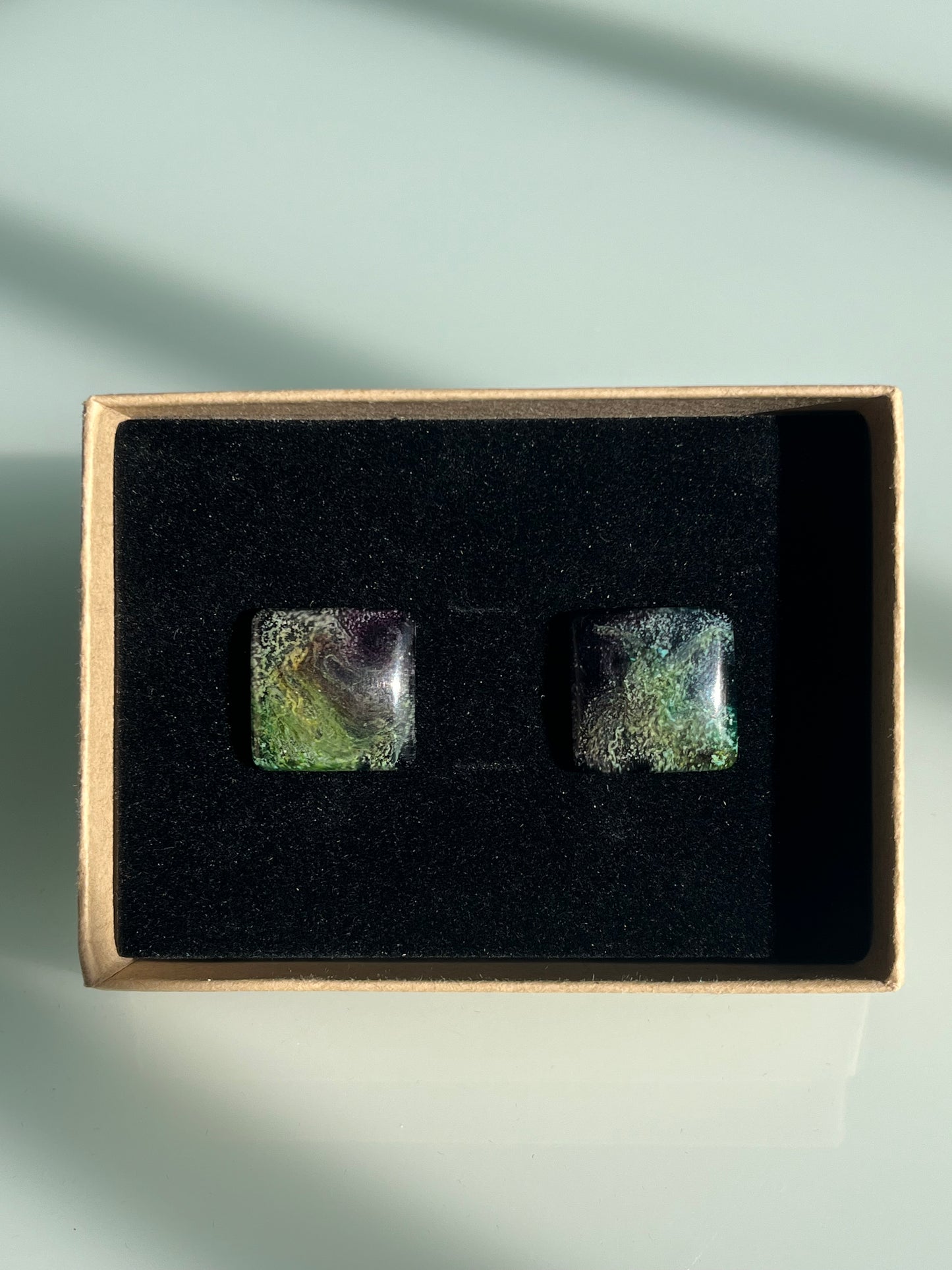 Pendientes CUADRADOS pequeños