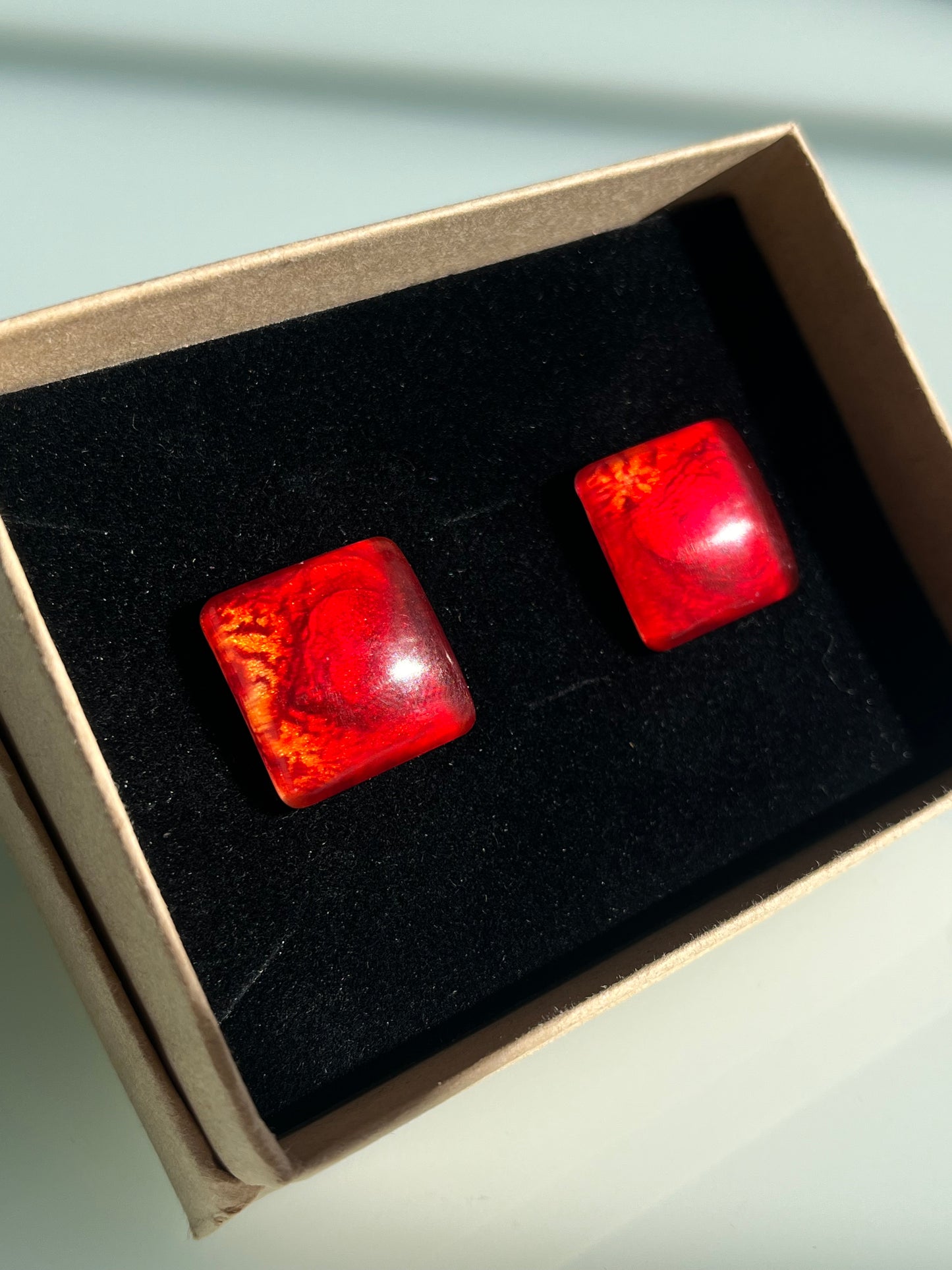 Pendientes CUADRADOS pequeños