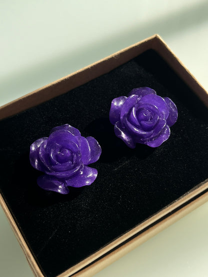Pendientes ROSA PEQUEÑA