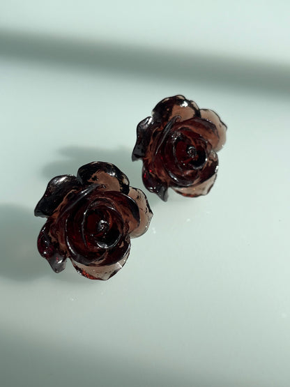 Pendientes ROSA PEQUEÑA