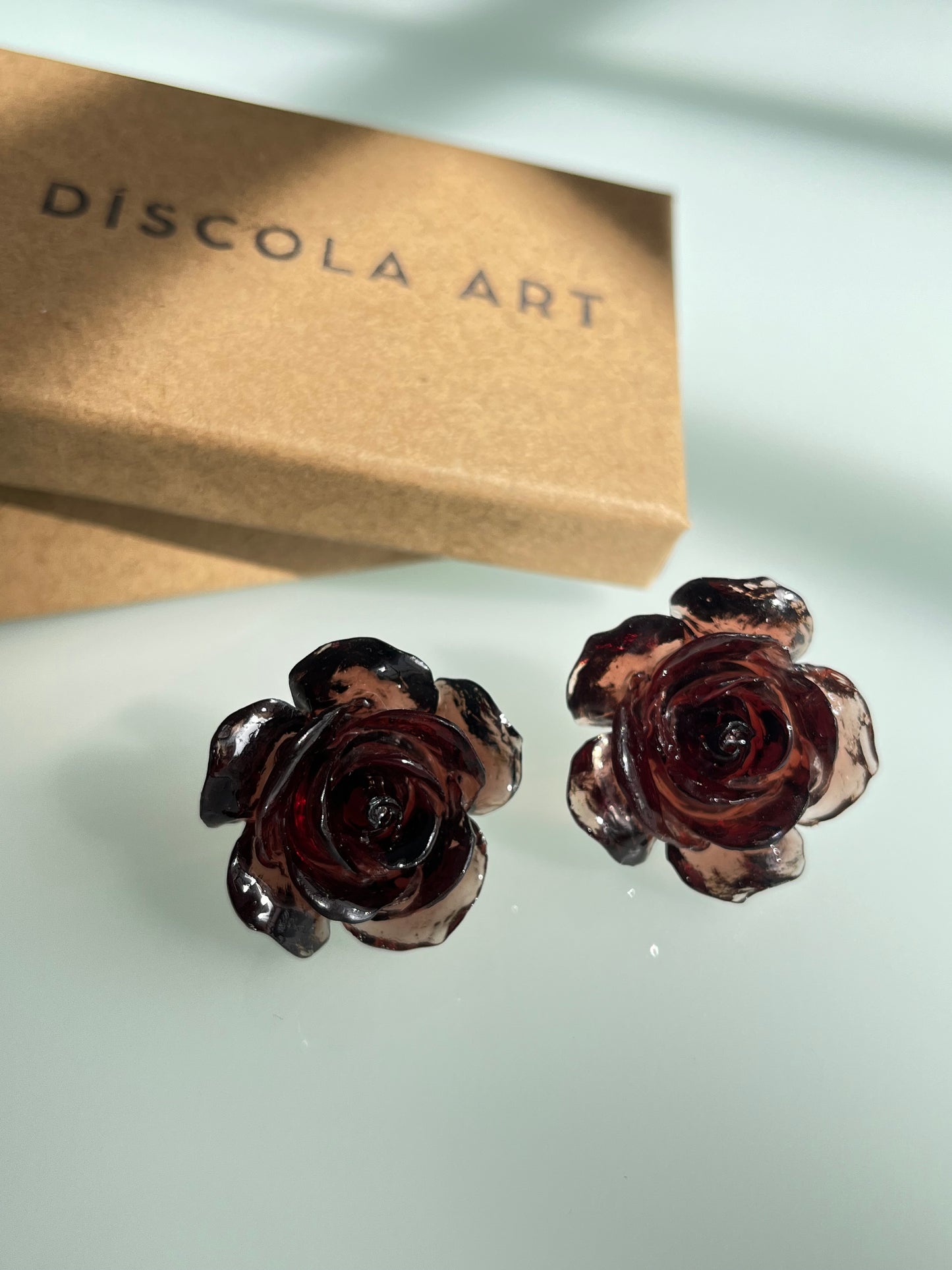 Pendientes ROSA PEQUEÑA