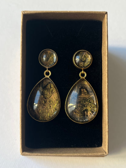 Pendientes LUNA dorados