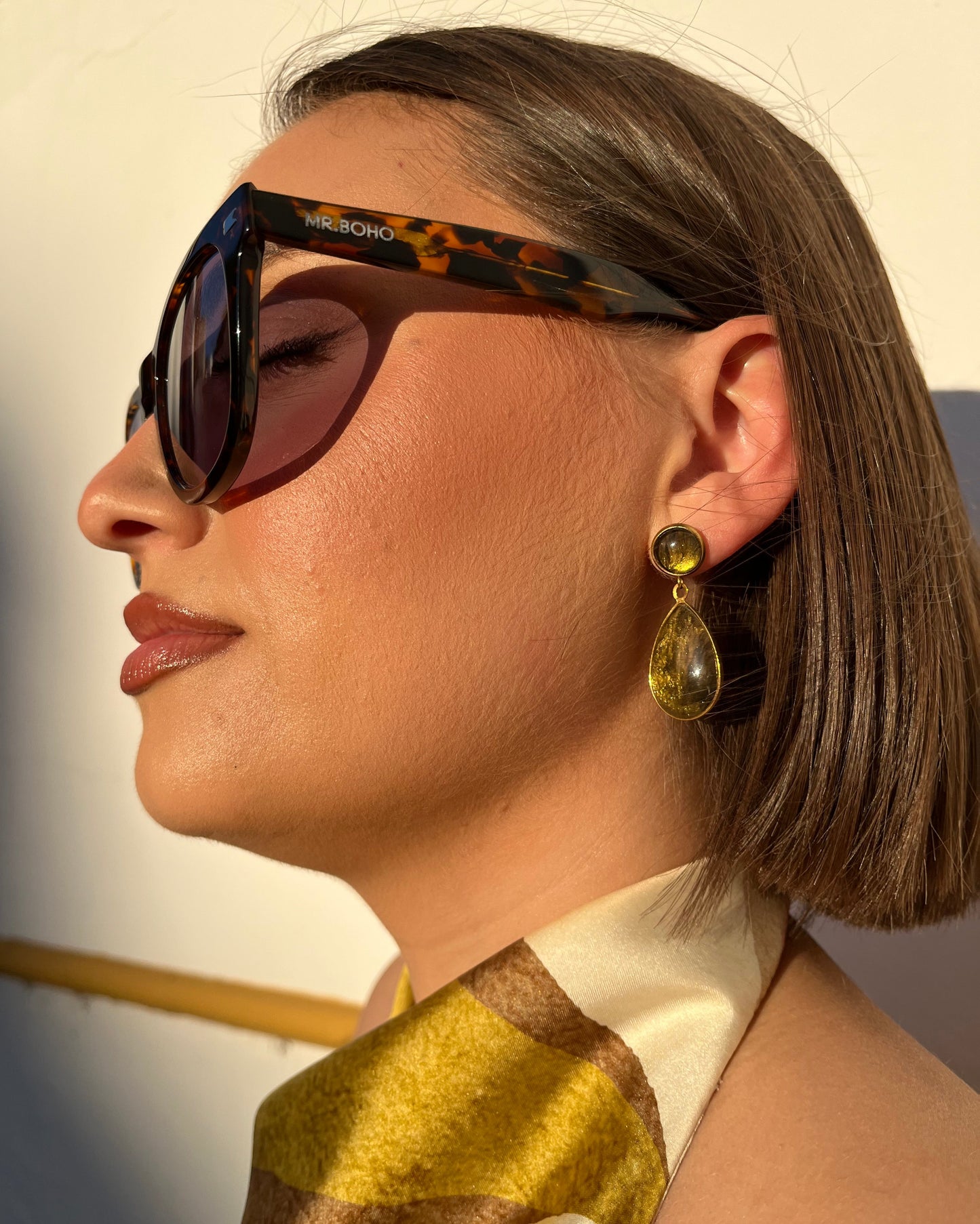 Pendientes LUNA dorados