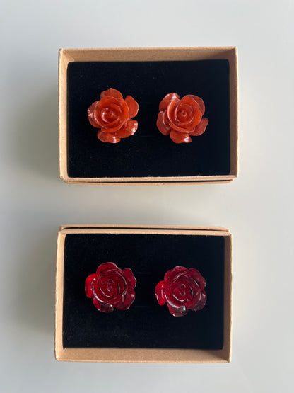 Pendientes Rosa pequeña