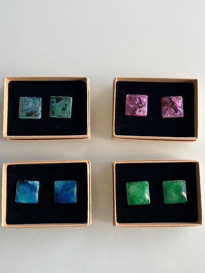 Pendientes Cuadrados fluidos