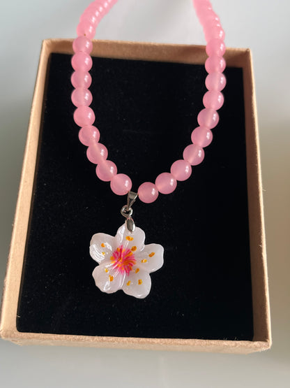 Collar cuentas SAKURA PEQUEÑO