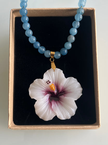 Collar de cuentas Hibisco