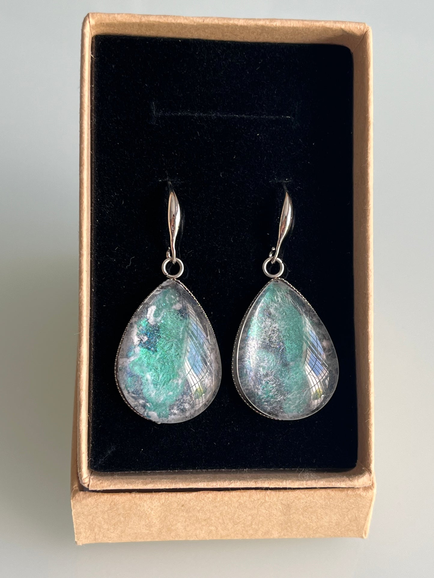 Pendientes Gota de Mar grandes