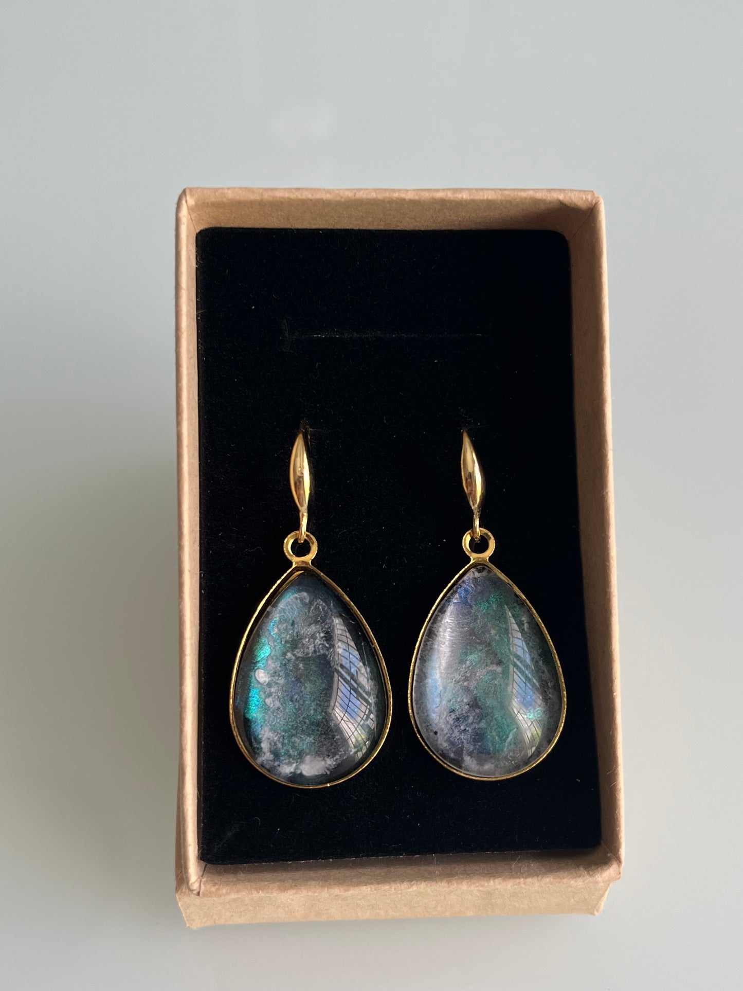 Pendientes Gota de Mar grandes