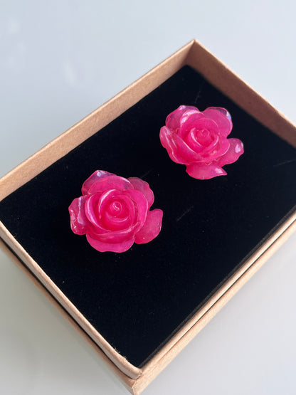 Pendientes Rosa pequeña