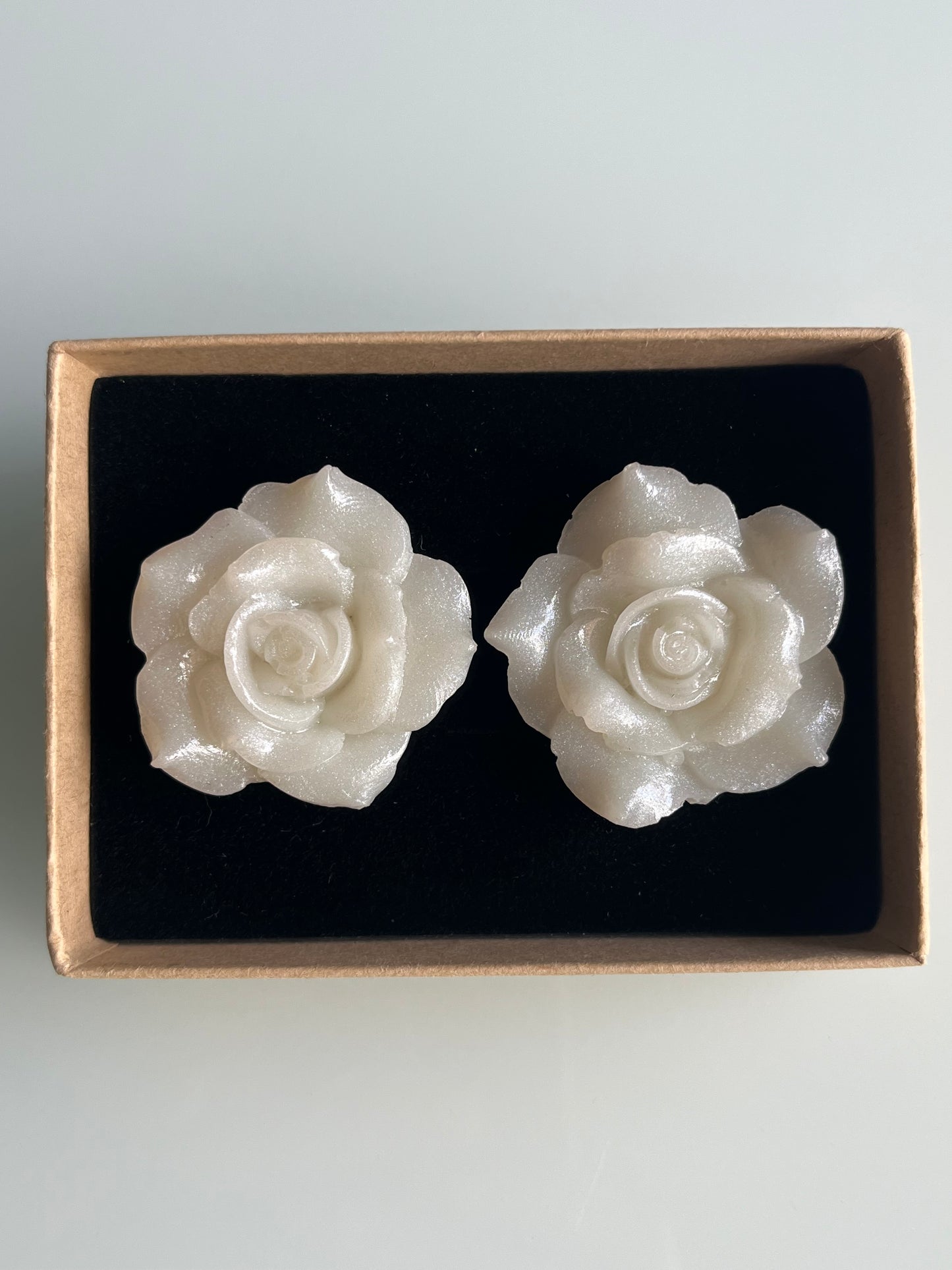 Pendiente Rosa Grande