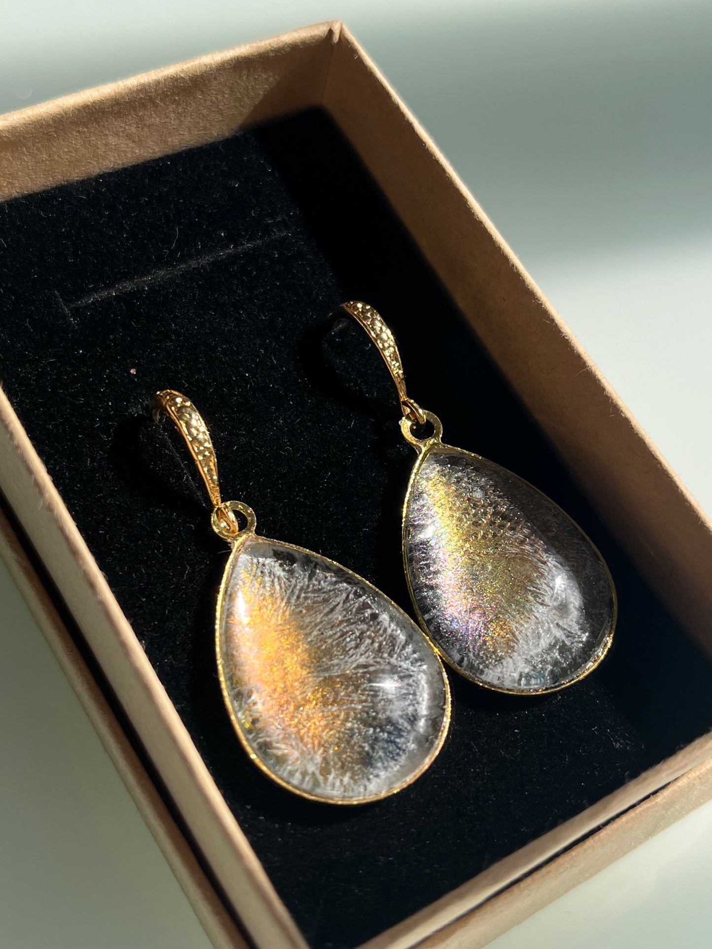 Pendientes Gota de Mar grandes