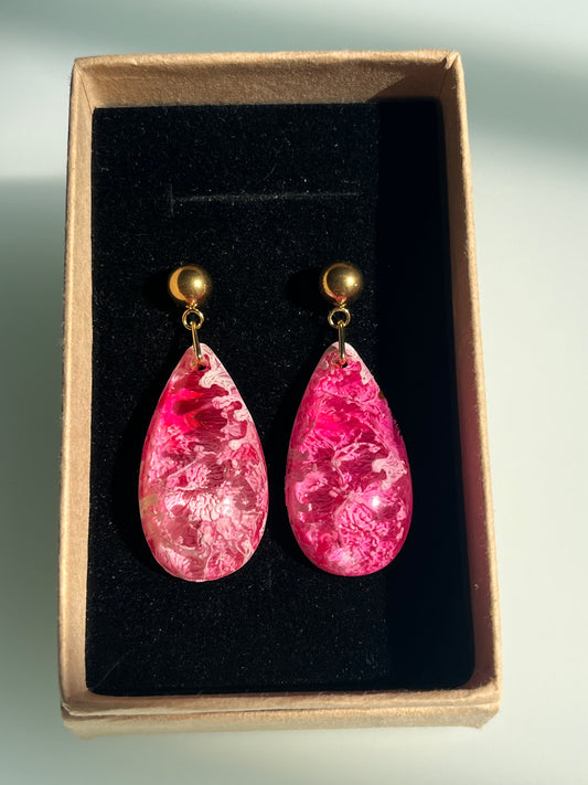 Pendientes Lágrima dorados