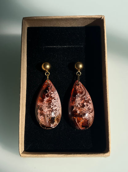 Pendientes Lágrima dorados