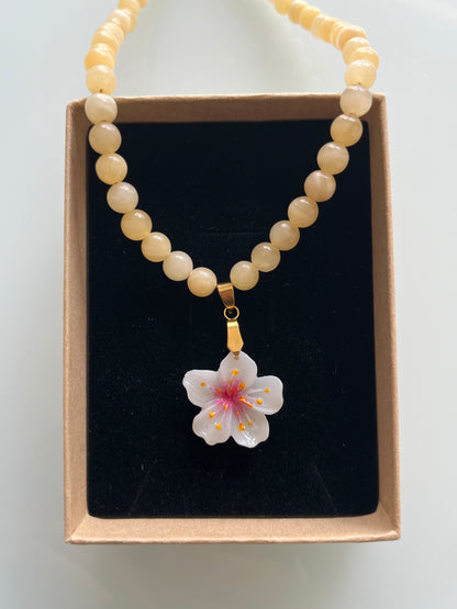 Collar cuentas SAKURA PEQUEÑO