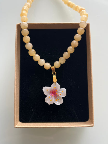 Collar cuentas SAKURA PEQUEÑO