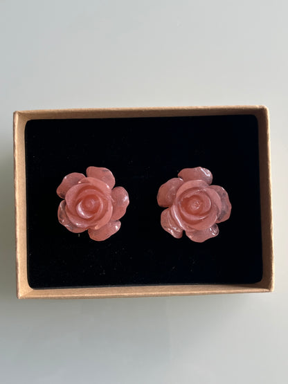 Pendientes Rosa pequeña