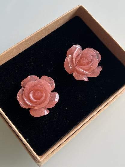 Pendientes Rosa pequeña