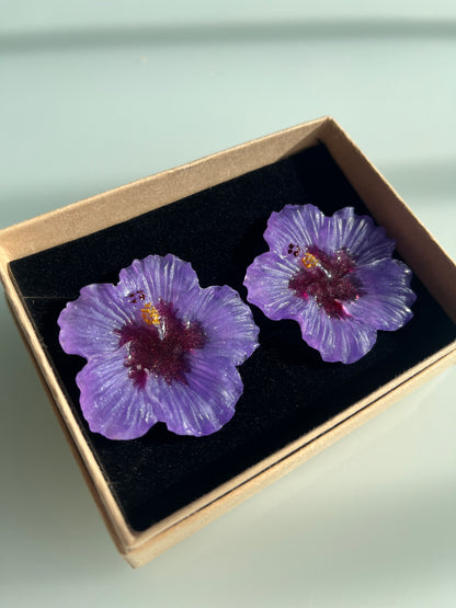 Pendientes Hibisco