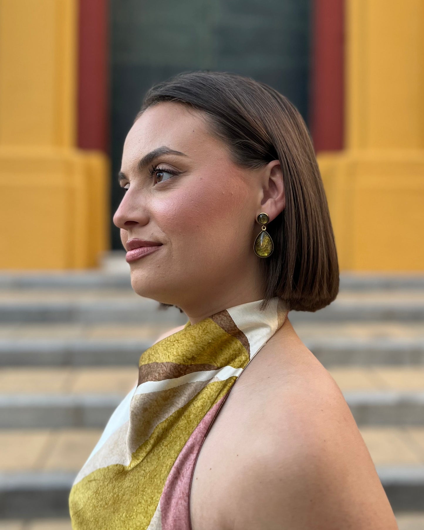 Pendientes LUNA dorados