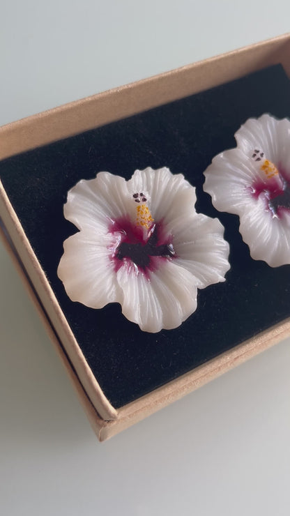 Pendientes Hibisco