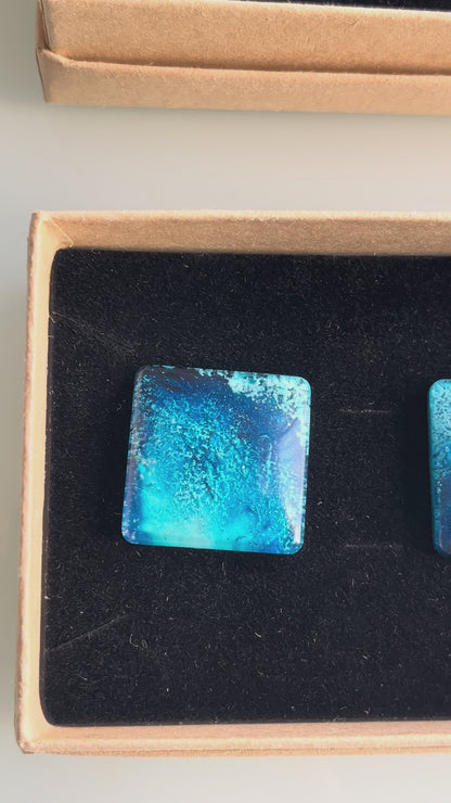 Pendientes Cuadrados fluidos